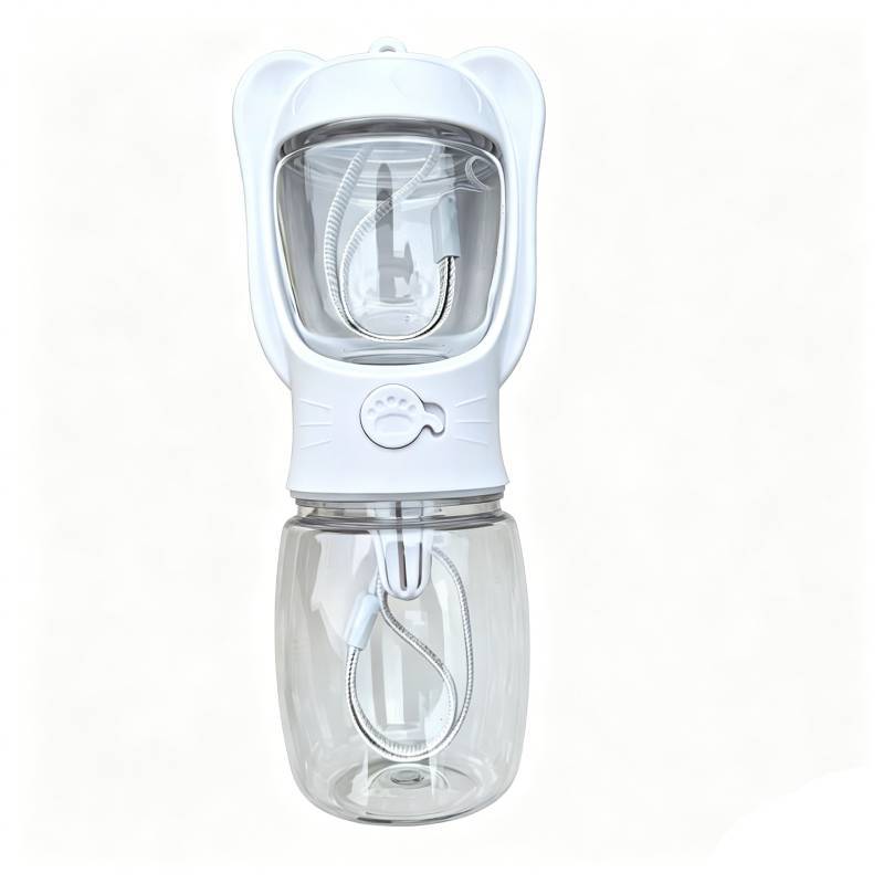 Pet Travel Water Bottle With Storage For Dogs And Cats Portable Drinking Cup