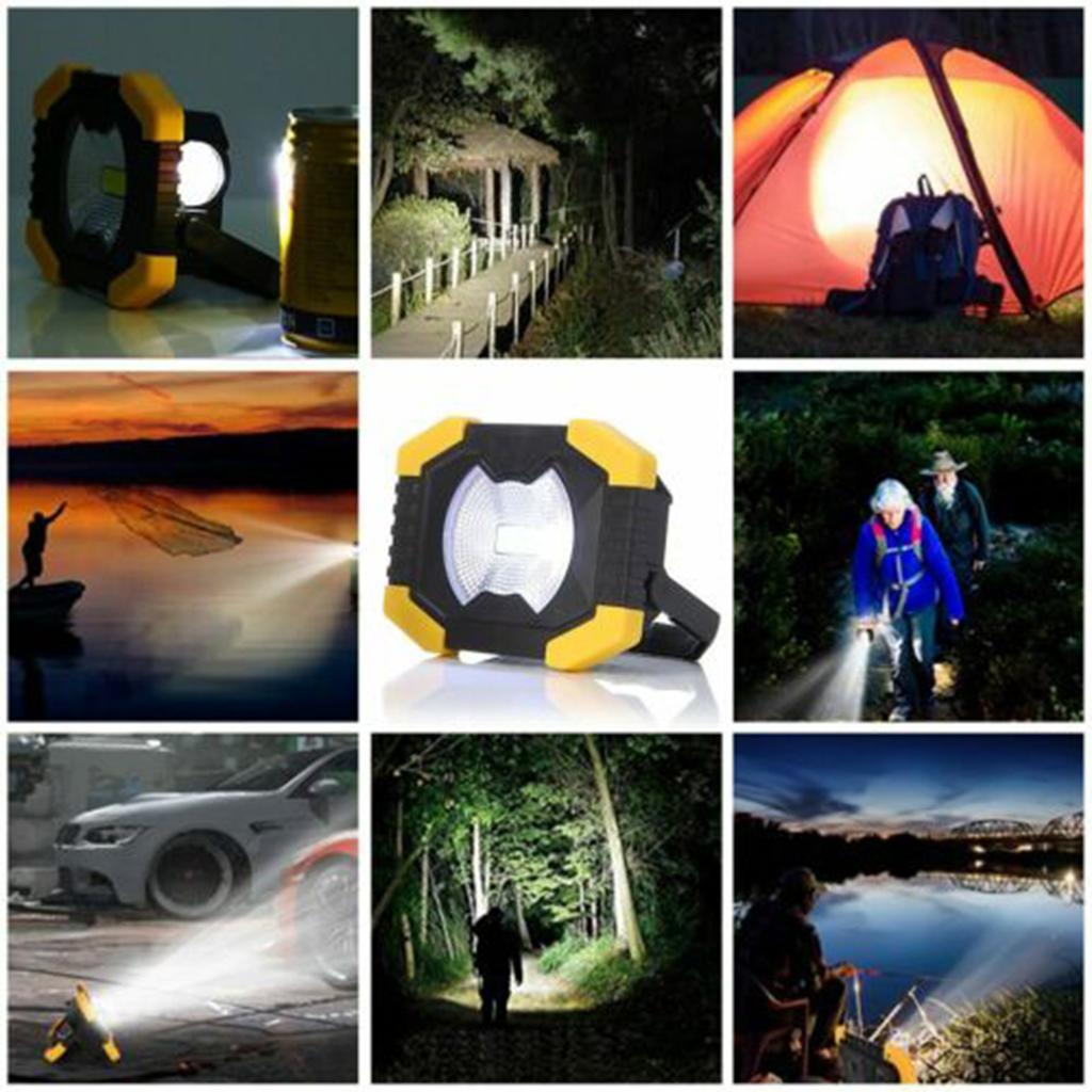 80000lm Solar Led Work Light Usb Rechargeable Energy Saving Super Bright Flashlight Camping Light