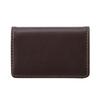 Portable Leather Business Name Card Holder Case Wallet Credit Card Holder Case(Black)