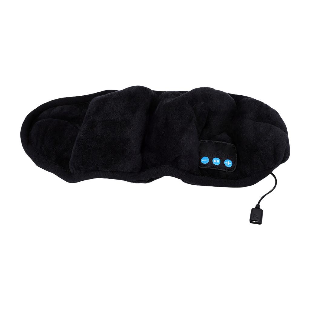 Sleep Eyeshade with Wireless Headphones Eye Masks for Sleeping Bluetooth 5.4 3D Light Blocking Comfortable to Wear