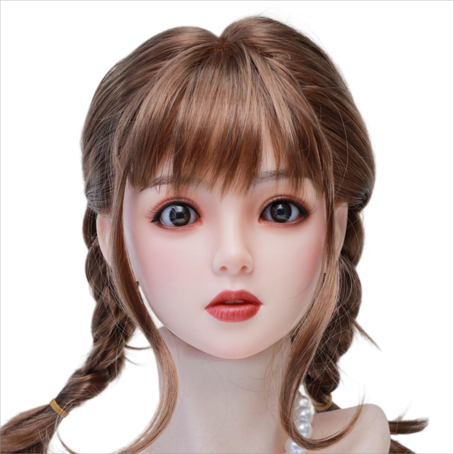 

Только голова куклы Только голова Силиконовая голова куклы Парик типа M16 Практика макияжа Товары для магазина Подходит для роста см номер + в одно касание 130-170 TF-015 коричневый