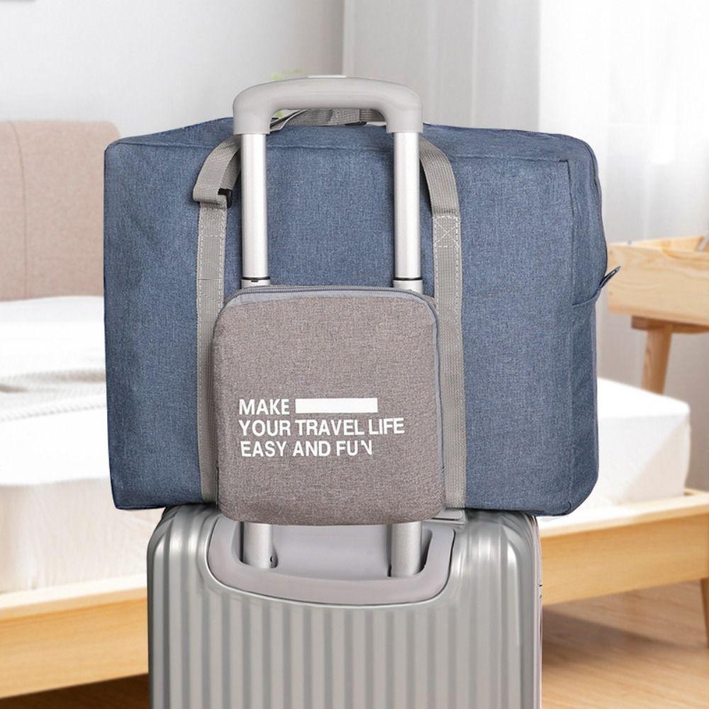 Foldable Clothing Organizing Bag Oxford Cloth Travel Luggage Bag Travel Duffel Bag  Training