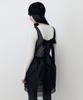 Lora Lora Organza Ribbon Mini Onepiece Black