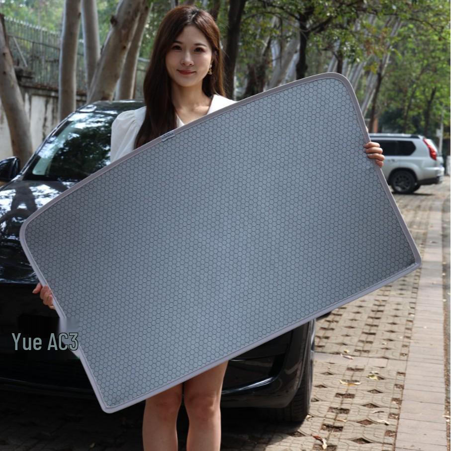 Tesla Model Y/3 Sunroof and Windshield Sunshade: Heat Insulation Accessory