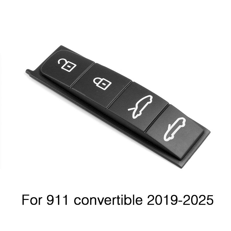 Per Porsche Panamera Cayenne Macan Taycan Boxster 718 911 Custodia Chiave Auto Pad in Gomma Portachiavi Telecomando Sostituzione Pulsante Chiave in Silicone