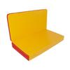 gymnastic mat Gamma 150x100x5 trzyczęściowy - red/yellow