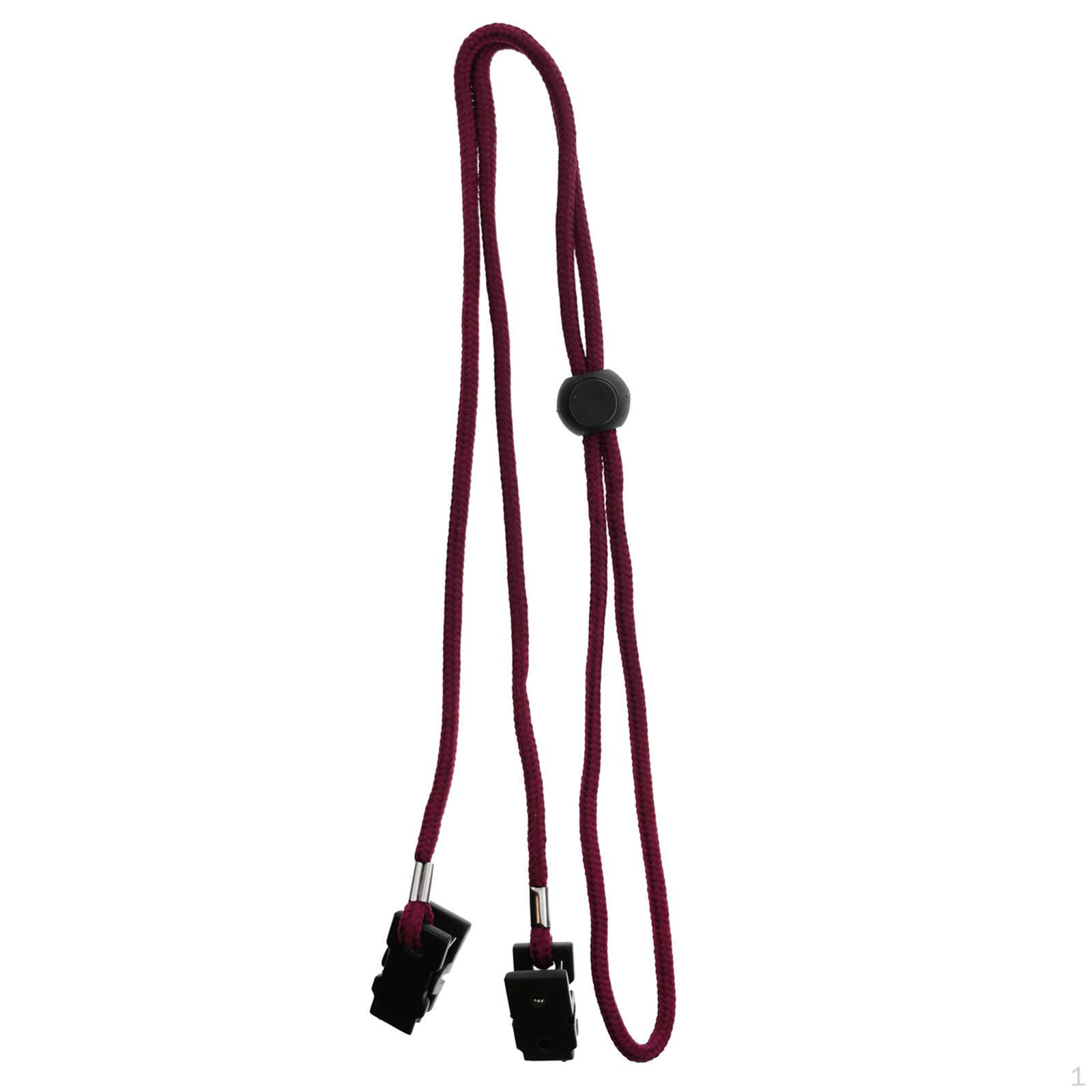 

Регулируемый держатель для нагрудника и полотенца для всех возрастов темно-красного