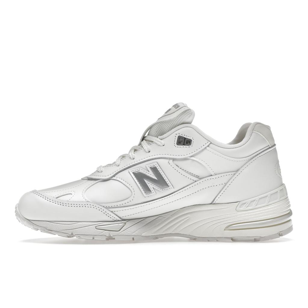 New Balance 991 Made In England Triple White Men Sneakers Grey M991TW