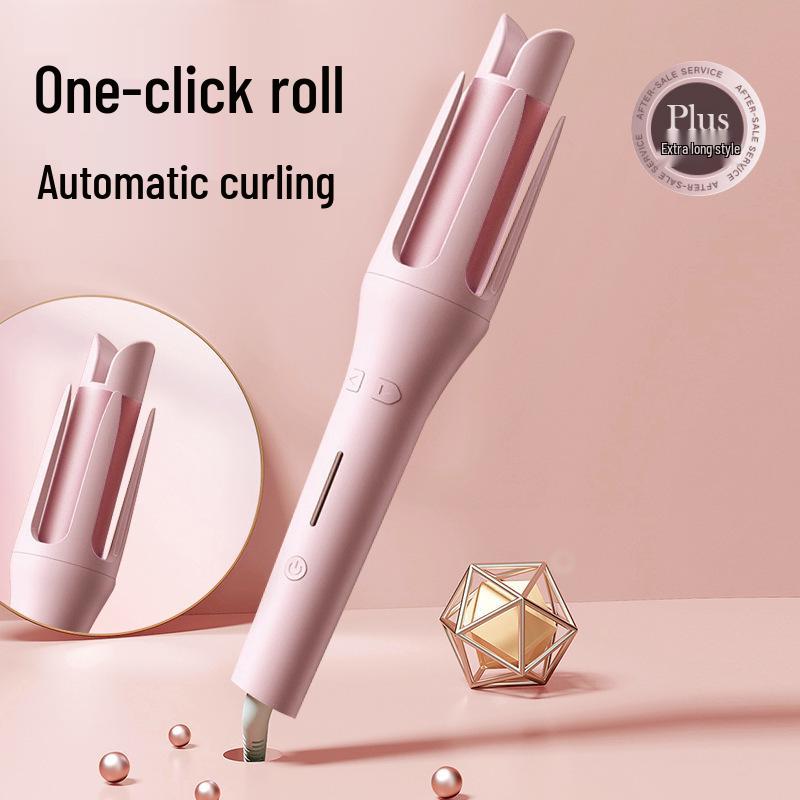 32mm Electric Curling Iron with Negative Ions - Hair-Friendly Large Barrel Curler