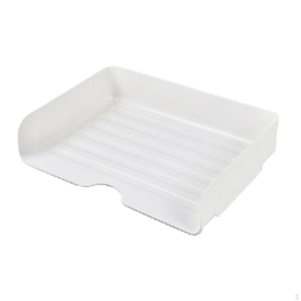 Stackable Document Organizer File Paper Holder Desk Accessories Desktop Letter