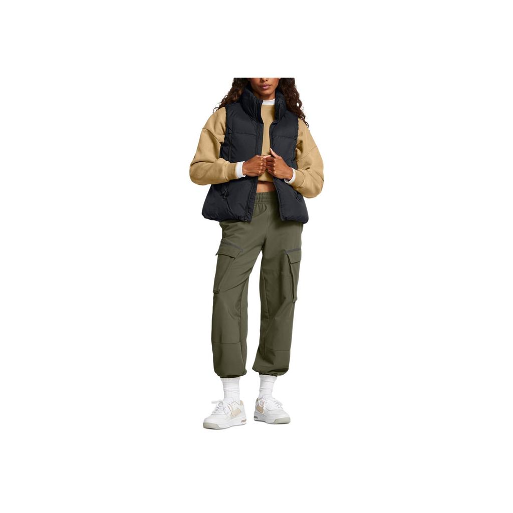 Under Armour Cold Gear Waterproof Warm Comfortable Vest Women Vests Black 1384647-001