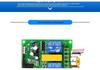 220V 2-Way Remote Control Switch | Forward/Reverse Motor Control | 3-Key Up/Down/Stop Controller