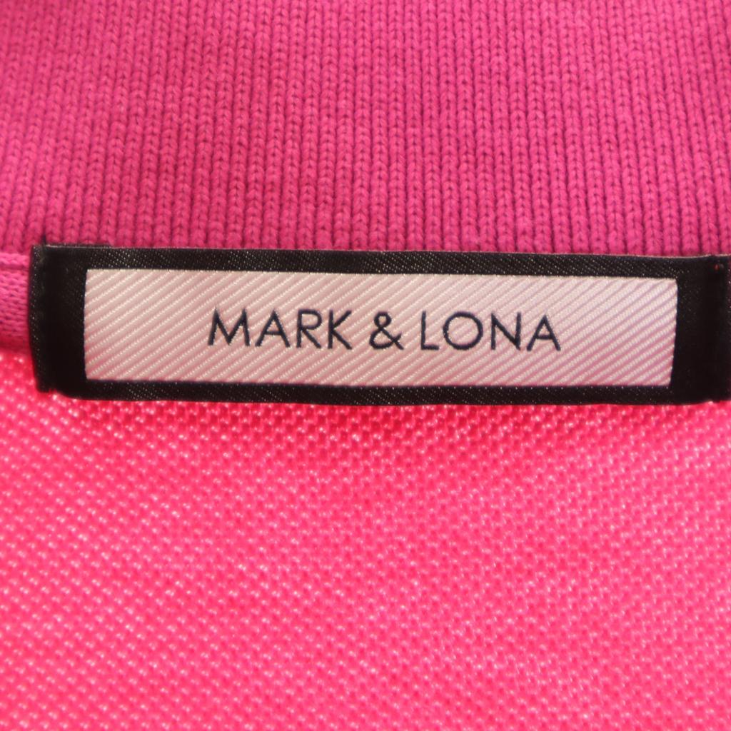 MARK&LONA Made In Japan Short Sleeve Polo Shirt 50 Pink Men's Used