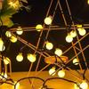 LED Solar Bubble Ball String Lights for Outdoor Ambiance