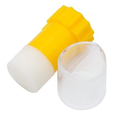 Durable Plastic Queen Bee Marking Catcher with Plunger Plush Strong Bee Marker Bottle Handed Bee Cage For Beekeeper Equipment