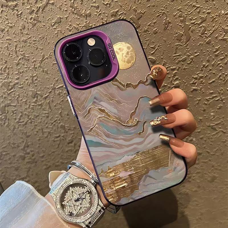Kingsoft Cloud Sea Applicable to iphone17 mobile phone case Apple 15promax/1413pro/16 Europe and America 11X