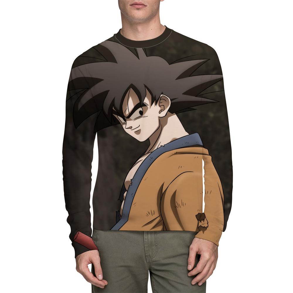 Dragon Ball Summer Man Long Sleeve T-Shirt Cartoon Japanese Anime Casual Autumn 3D Print Cosplay T-Shirts