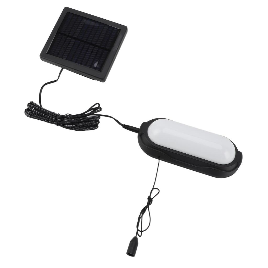 Solar Pendant Light Versatile Energy Saving Outdoor Solar Powered LED Shed Light for Garage Patio