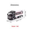 1/48 City Rescue Toy Car, 20cm Alloy Crane Trailer, Truck Trailer, Children's Day Gift Toy Mode