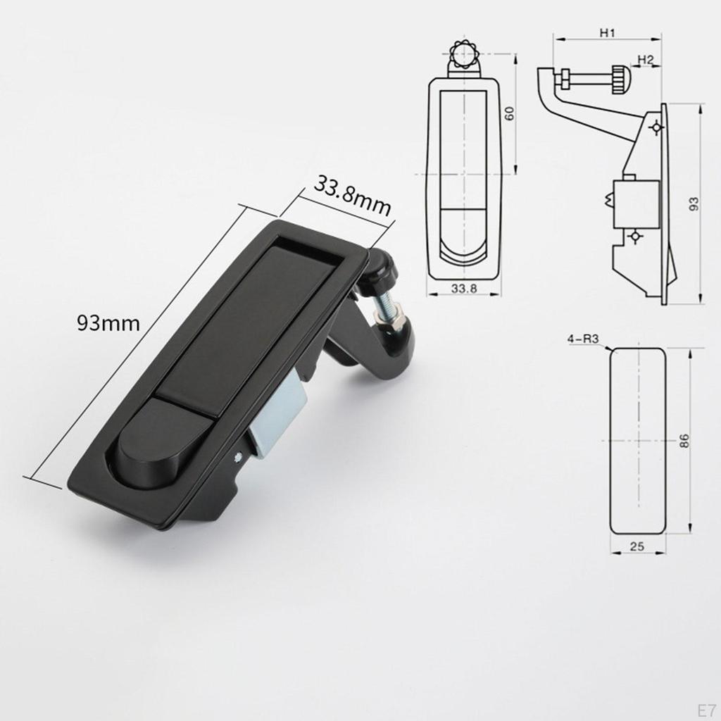 Accessori Chiusura a Scatto di Compressione Sostituisce Direttamente Premium Installazione Facile Ferramenta Azionata a Mano