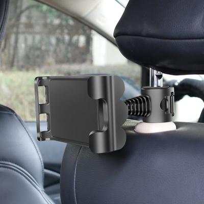 Car Tablet Holder Auto Seat Back Adjustable iPad Stand Car Ipad Holder For Headrest 360 Rotation Mobile Phone Mount