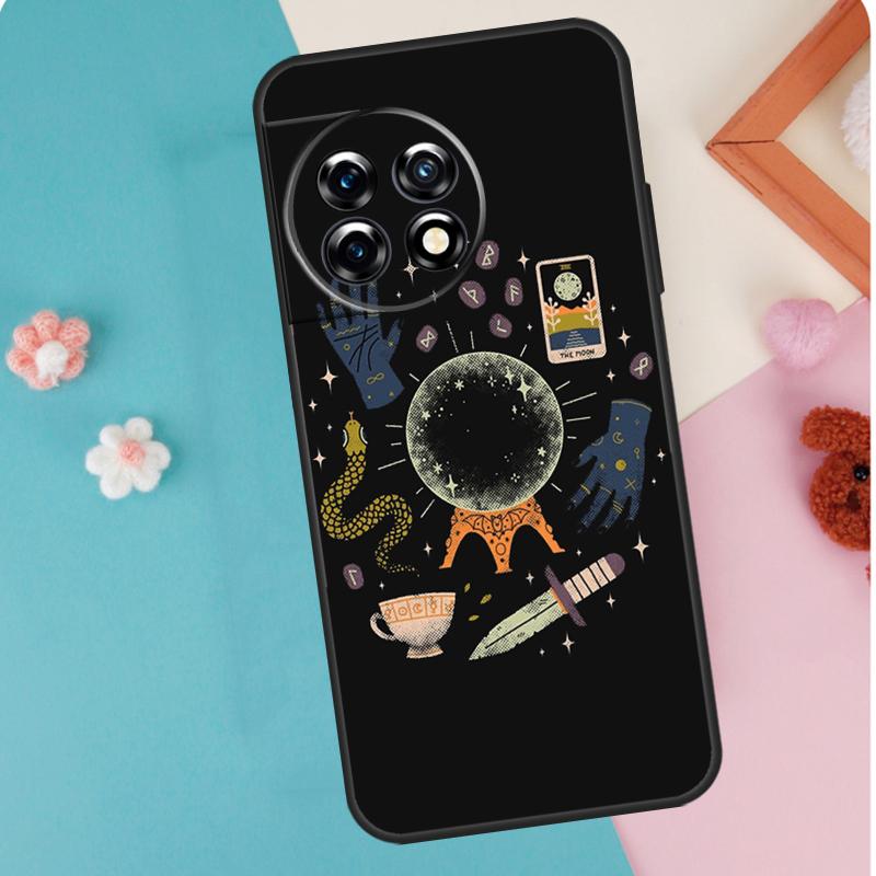 Witch Aesthetic Art Case For OnePlus 10T 8T 10R 12R 13R 13s 9 10 Pro 11 12 13 Nord CE 5 2 3 4 Lite N20 N30 Cover