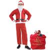 Unisex-Adults Merry Christmas Santa Sack Costume Velour Santa Bag