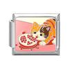 Fashion Colorful Y2K Animal Series Cat Dog Italian Charm Beads Fit 9MM Stainless Steel Bracelets Gifts Women Jewelry DIY Making