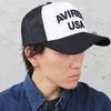 AVIREX Standard Military Mesh Available In 2 XL and LL USA Men's Cap, Sizes (XL (62cm), White)