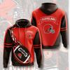 Herren Übergroßes Kapuzensweatshirt Mit 3D Grafikdruck Sportliches Lässiges Langarm Oberteil