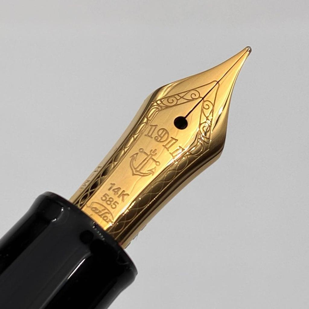 Used SAILOR Fountain Pen Koshu Inden Fountain Pen Small Cherry Blossom 14K Medium Fine