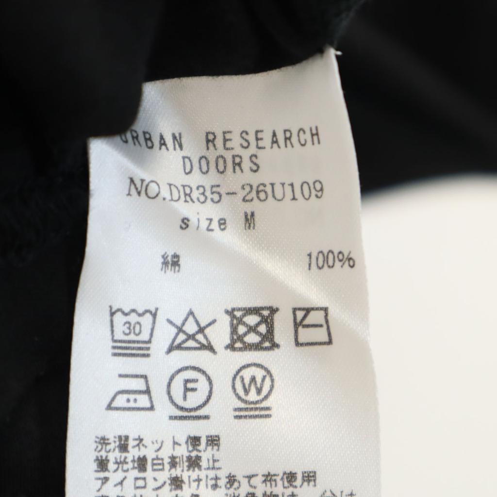 URBAN RESEARCH DOORS Short Sleeve India One Piece M Black Women Used