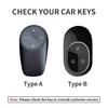 For Nio Et7 Et5    For Weilai Nio Ec6 Et7 Es6 Es8 Leather Car Remote Key Case Cover Protector Keychain