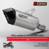 2024-2025 Integrated Mid-pipe and Muffler for R1300GS Motorcycle Modifications