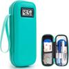 Waterproof Insulin Cooler Travel Case Reusable with Thermometer Display Medicine Insulin Cooling Bag Insulated Portable