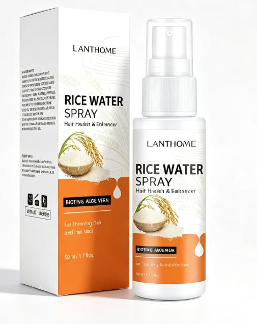 Lanthome Σπρέι Φροντίδας Μαλλιών με Νερό Ρυζιού, Conditioner Χωρίς Ξέπλυμα, Ενυδάτωση και Επιδιόρθωση Μαλλιών