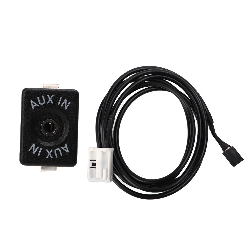 Cavo AUX per Auto Adattatore Audio Plug and Play Alta Resistenza Sostituzione per Spuerb 2008‑2011