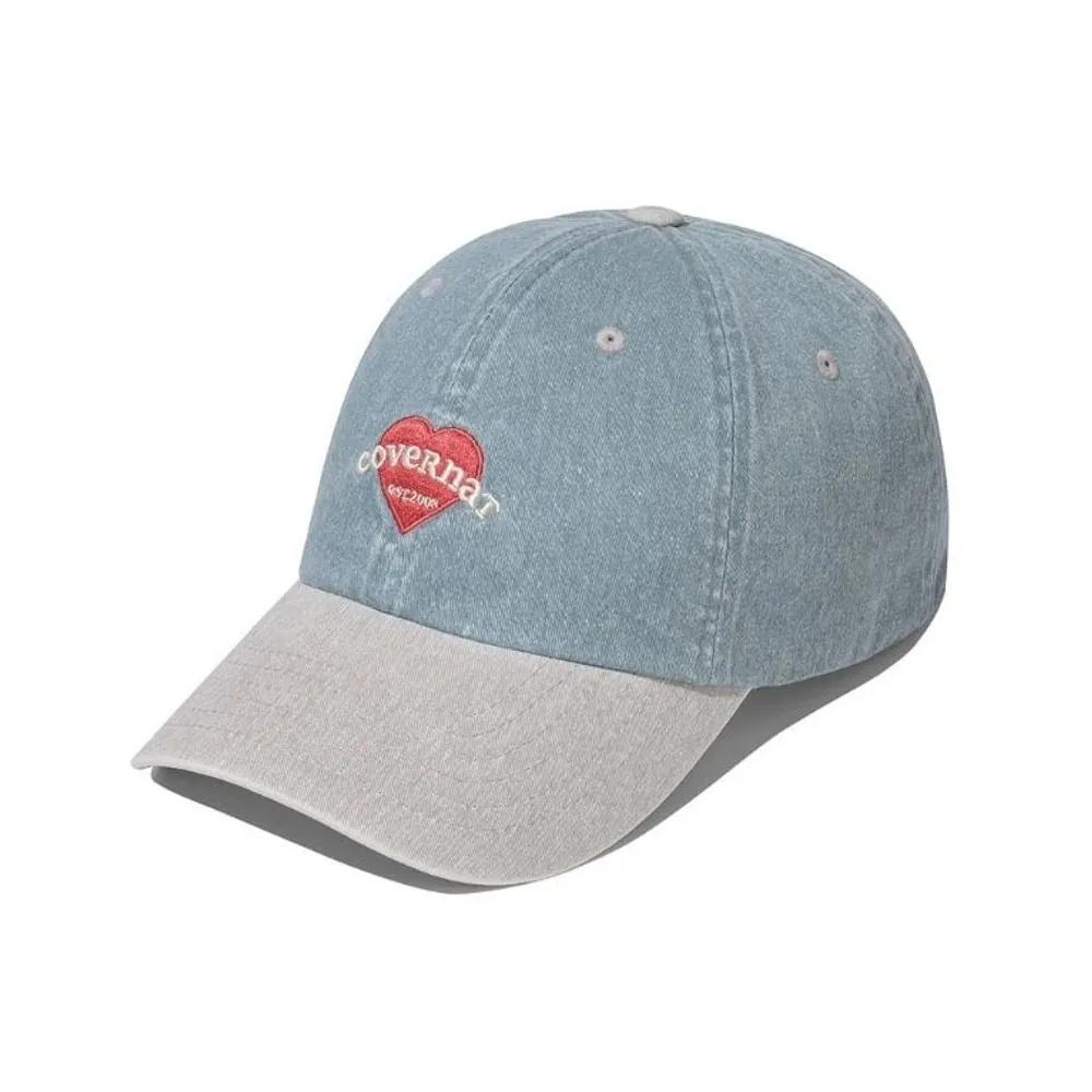 Women s Clover Heart Cooper Logo Denim Ball Cap B1 CO2506CA57 BL NA 1.CO2506CA57 BL/F