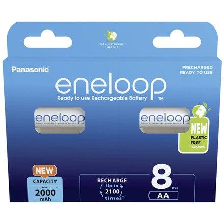 Panasonic | AA | 2000mAh | 8 pc(s) | ENELOOP BK-3MCDE/8BE
