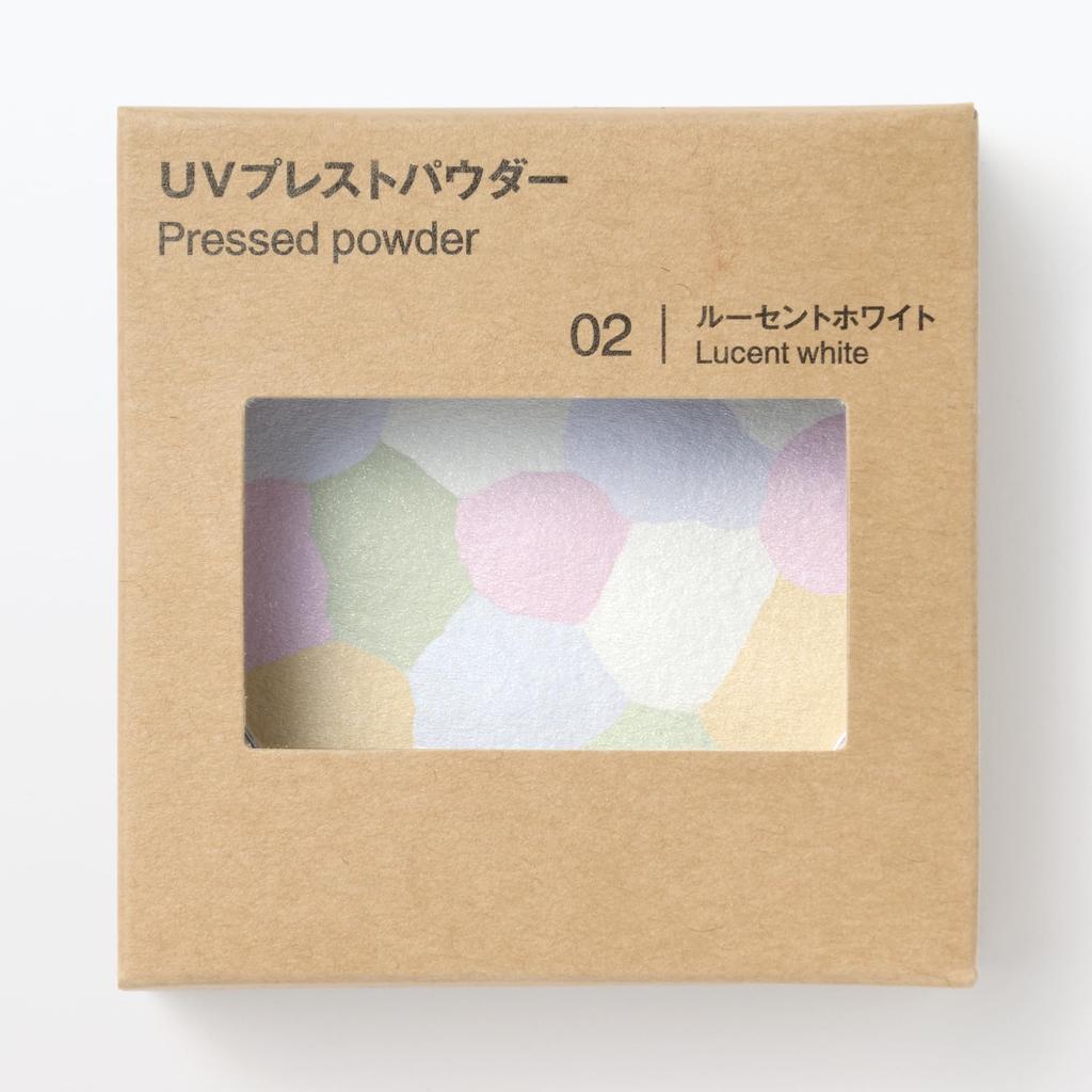 MUJI UV Pressed Powder, Lucent White, SPF33 PA+++, 9.1 G (OAP52A4S)