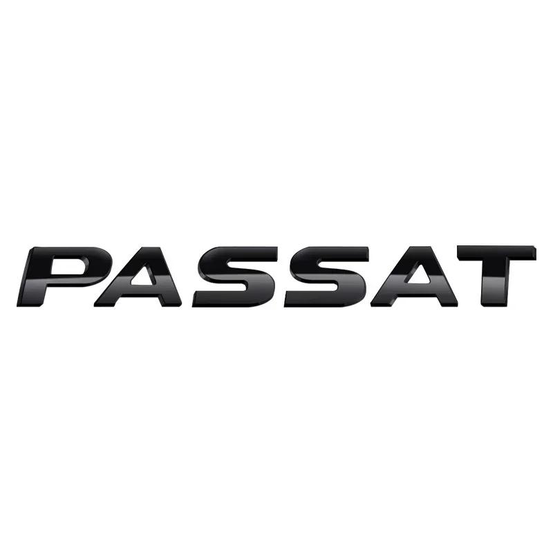 Hub Caps 1pcs Chrome 3D ABS PASSAT TSI TDI V6 V8 Letters Car Rear Tail Trunk Body Side Fender Wp4 Badge Logo Emblem for Volkswagen B