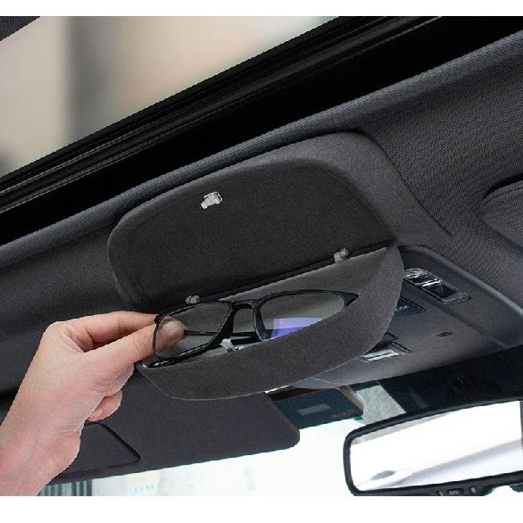New Car Glasses Holder Case Sunglasses Glasses Storage Box for Toyota Sienna 2021-2024 Auto Interior Accessories