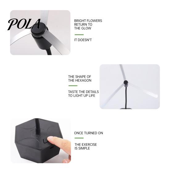 Outdoor Fly Repellent Fan with Reflective Safe Blades Portable Soundless Widely Used Picnic BBQ Party Table Tool