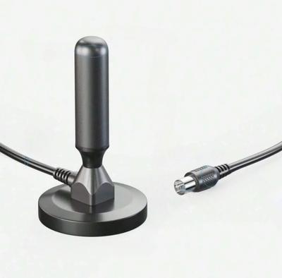 HD Digital TV Antenna - Indoor/Outdoor with Magnetic Base 360° Reception for 4K 1080P HDTV Free Local Channels