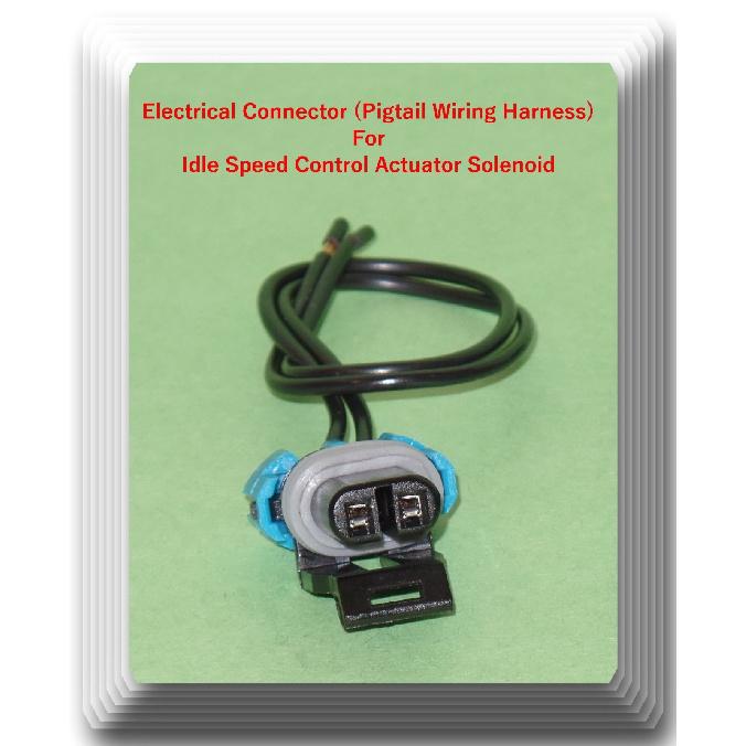 2 Wire Electrical Connector of AC437 Idle Speed Control Actuator Solenoid for:GM