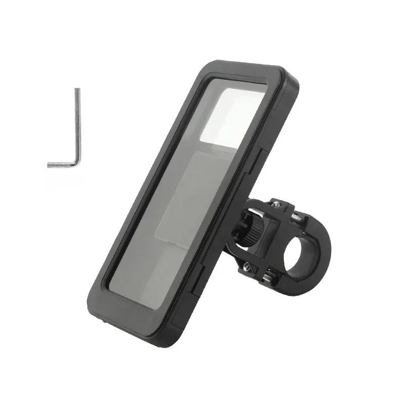 Vodotěsný držák mobilního telefonu na kolo na kolo Univerzální GPS na kolo otočný o 360° nastavitelný držák na mobil na motorku