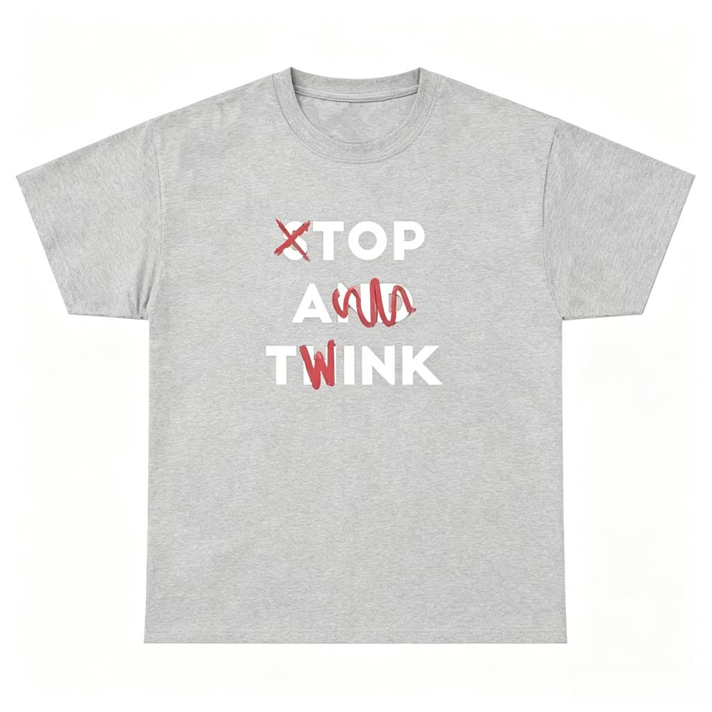 Top A Twink Funny Tshirt Inappropriate Adult Humor Jokes Gen Z Tshirt Graphic T Shirts Unisex Unisex Fashion Harajuku Y2k Top
