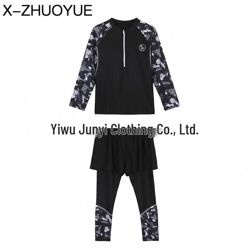 Boys' Professional Swim Trunks - 2026 New Style for Medium-Large Kids, Ideal for Swimming and Hot Springs