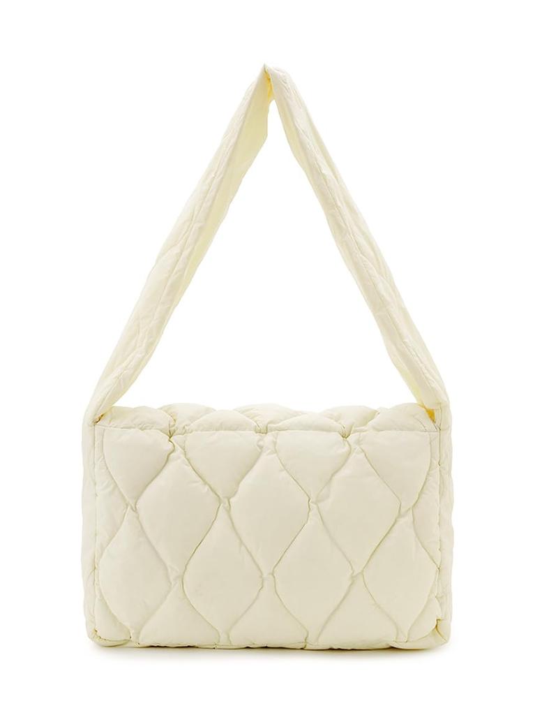 Emi TAION Quilted Shoulder Bag 13WGB255306 IVR Free Size Women's