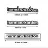 4/10/20pcs High-Quality Metal Harman/kardon Car Hi-Fi Speaker Audio Speaker Badge Stereo Emblem Sticker Auto Styling Accessories
